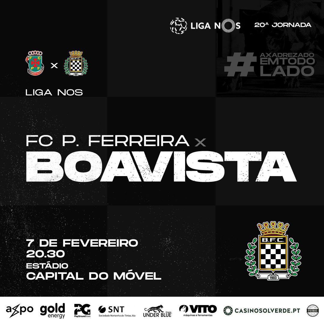 FC P. Ferreira x Boavista FC