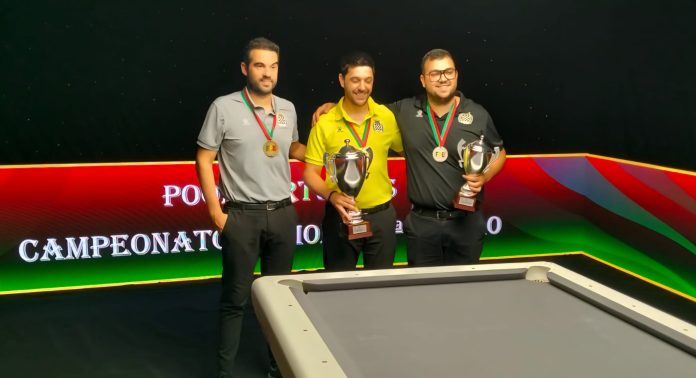 Bruno Sousa Campeão Nacioal 2025 em pool Portugês