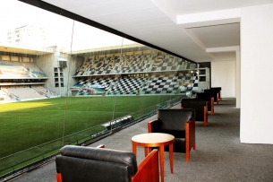Interior do Estádio do Bessa Séc. XXI